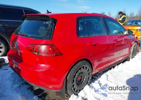 2015 Volkswagen Golf Gti 2.0T S W/Performance Package 4-Door from USA, damaged, VIN 3VW547AU0FM062313